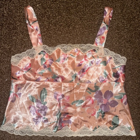 Vintage Victoria's Secret Satin Top - Picture 1 of 4